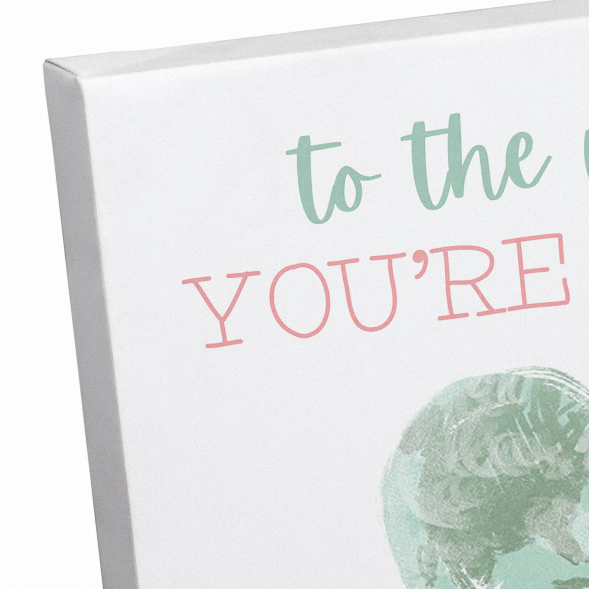 To Our Family You are the World Canvas Wall Art